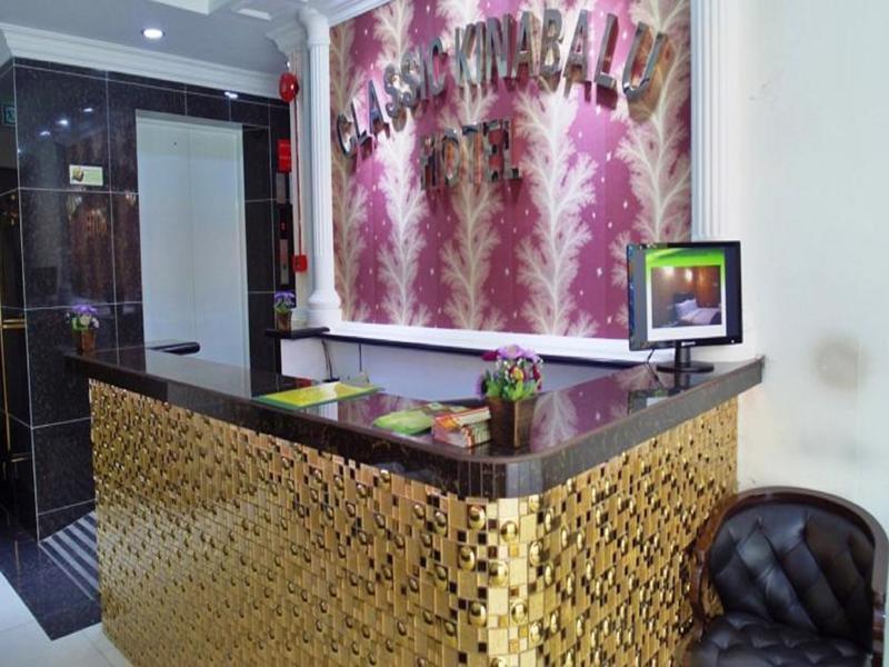 Classic Kinabalu Hotel Kota Kinabalu Exteriör bild